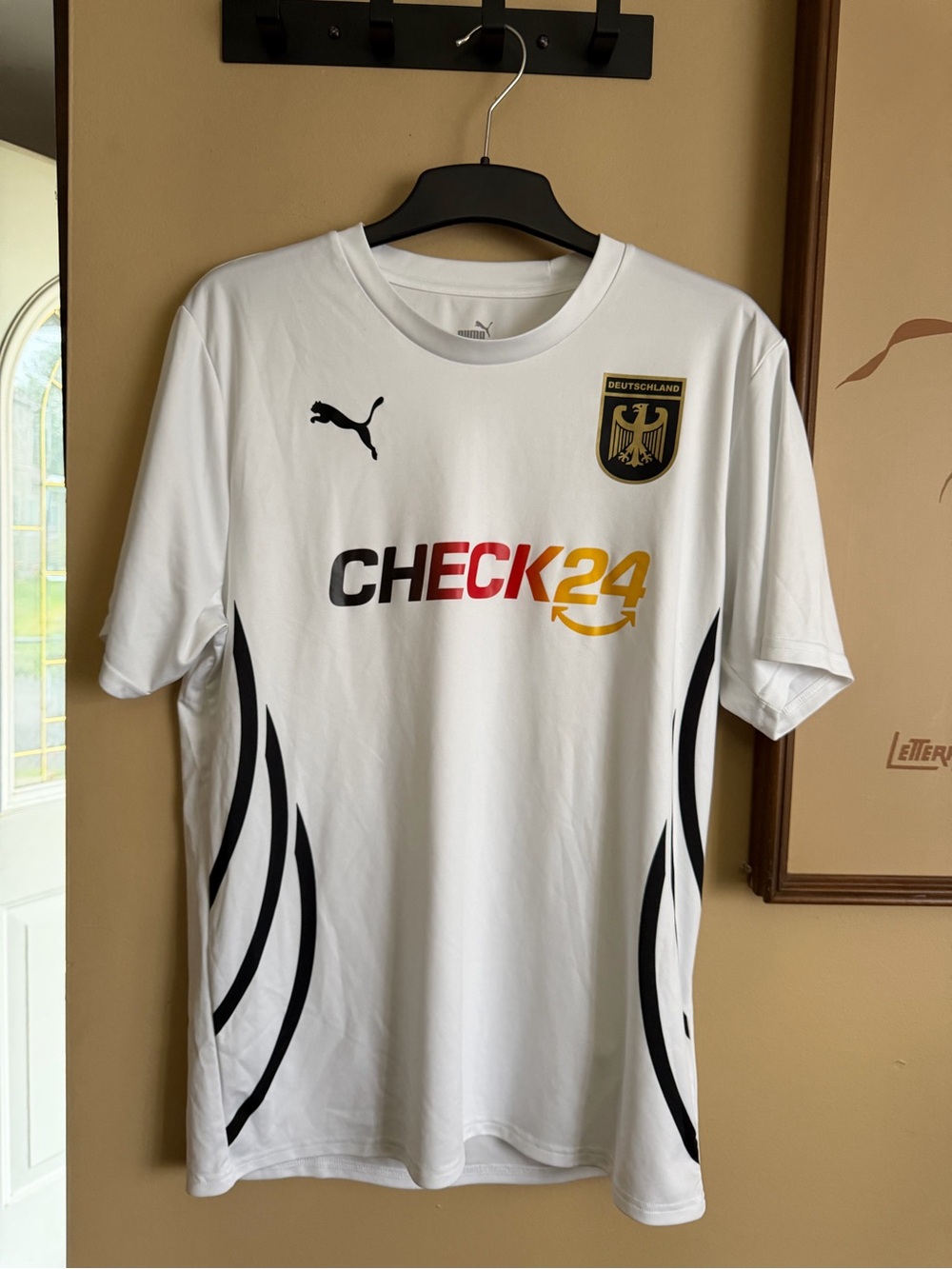 Puma x Check24 Germany 2024 Euro Fan Shirt Jersey White Size L